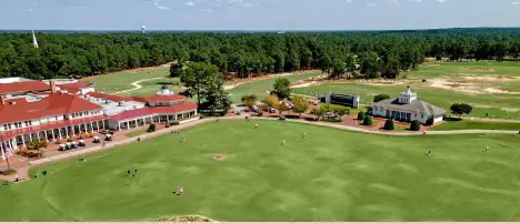 Golf course destination Pinehurst, North Carolina